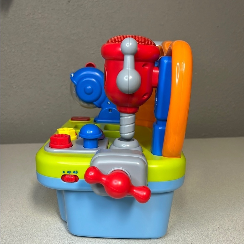 Orange and Red Learning Toy Workbench - Picture 4 of 6